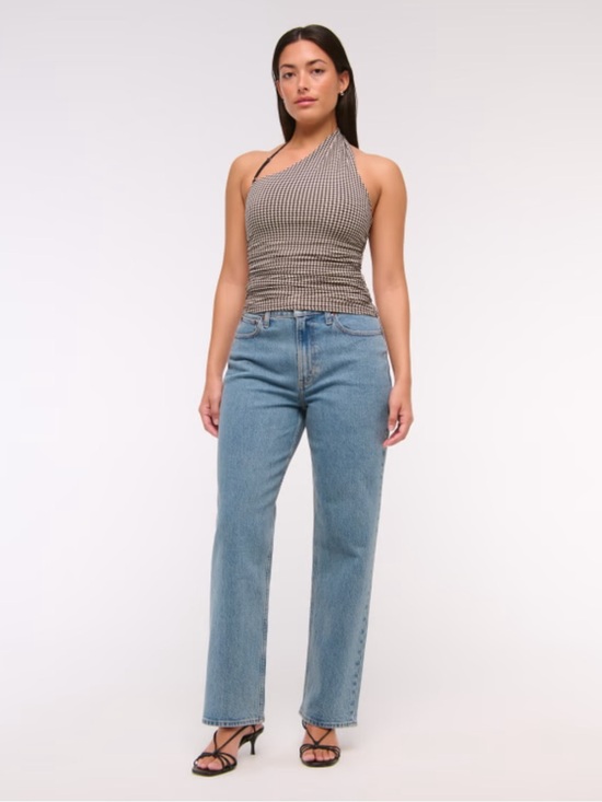 Abercrombie & Fitch Denim - NWT Abercrombie Curve Love High Rise Vintage Straight Jeans Size 25 XShort